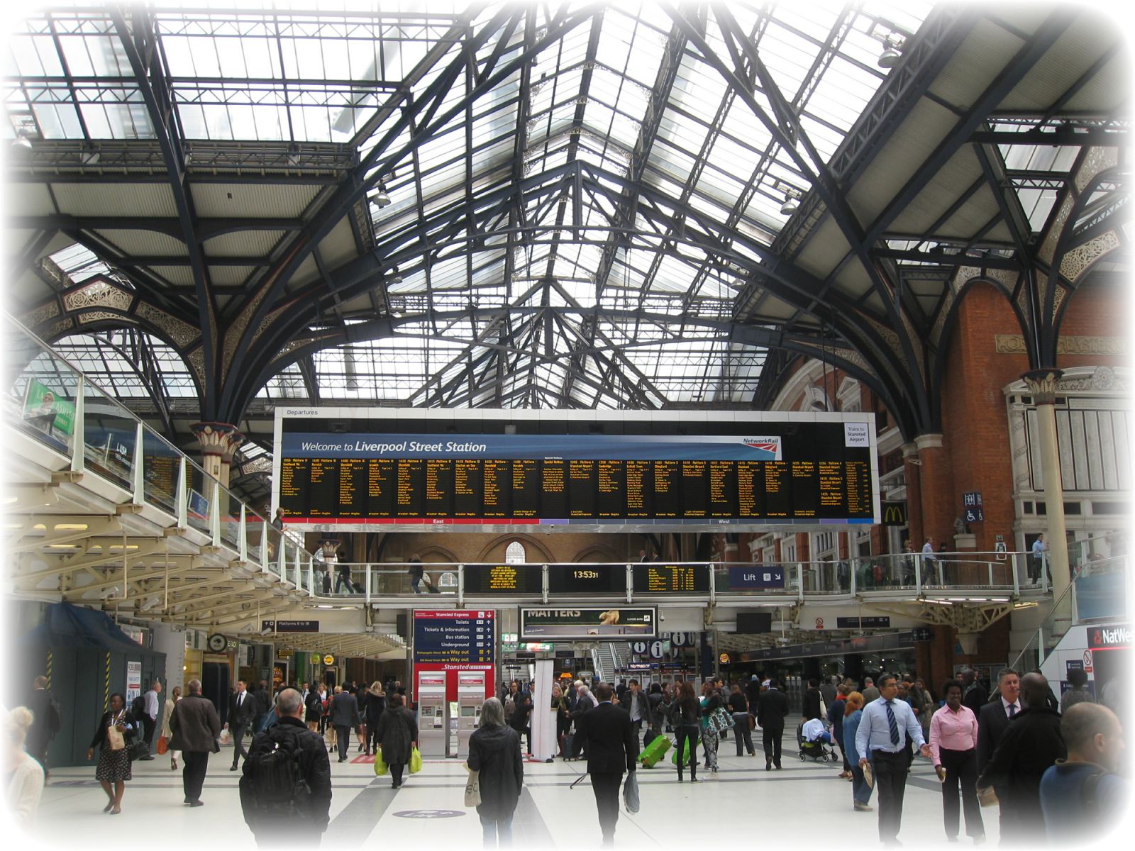 Liverpool St Station, City of London